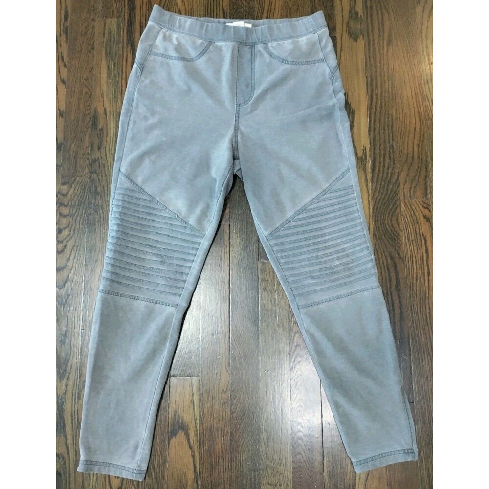 Mason & Belle Joggers Women's M Gray Reinforced Knees Soft Cinched Ankle Cotton